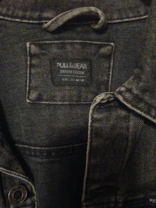 Cazadora vaquera Pull&Bear gris