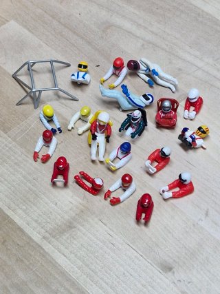 Lote Figuras Scalextric Pilotos