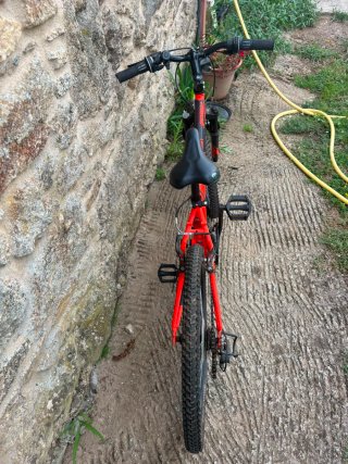 Bicicleta Rockrider 500 Naranja