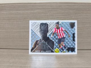 Cromos Extra sticker Nico Williams Plata LaLiga