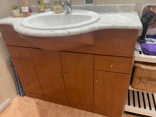Mueble de baño con lavabo