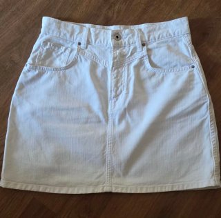 Falda Pepe Jeans Blanca Talla M