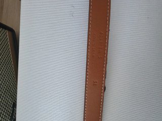 Cinto Celine 90cm Castanho/Dourado