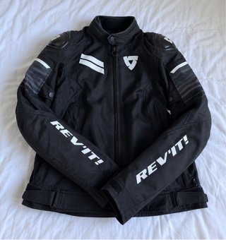 Chaqueta moto REV’IT! mujer – Negro/Camo –Talla 38
