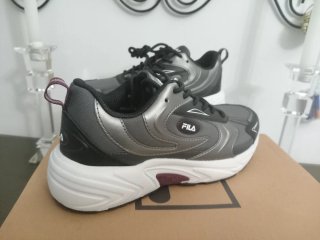 Zapatillas Fila Talla 39 Gris y Morado