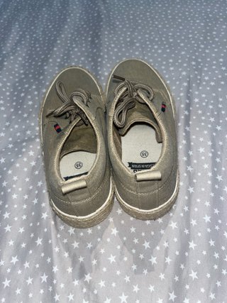Alpargatas niño esparto beige