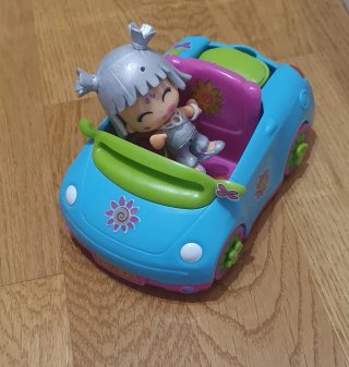 Coche Pinypon con Muñeca