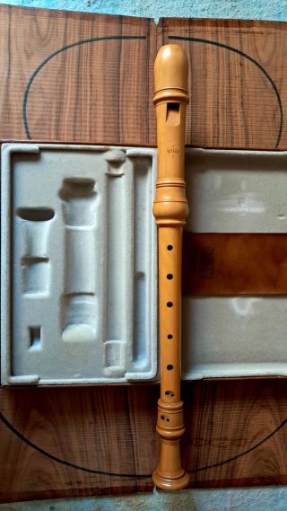 Flauta Recorder Moeck Rottenburgh Boj