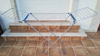 TENDEDERO -TENDAL ROPA PLEGABLE EN ALUMINIO