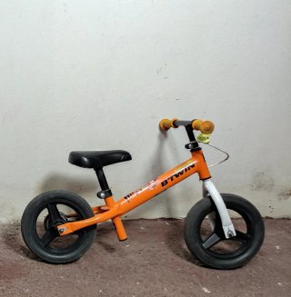 Bicicleta B'Twin Run Ride 500 Naranja