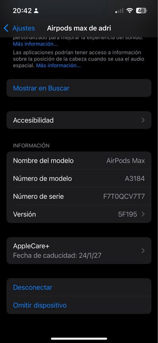 Apple AirPods Max Grigio Blu Marina