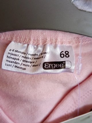 Conjunto 2 sudaderas bebé niña Ergee
