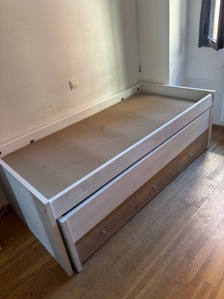 Cama nido madera con cajones
