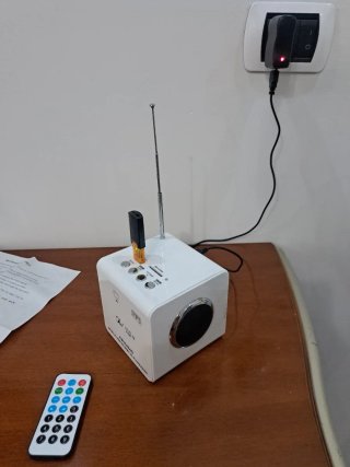 Radio FM e Lettore MP3 Forze CP-99 Bianco