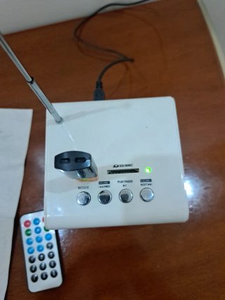Radio FM e Lettore MP3 Forze CP-99 Bianco