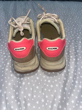 Zapatillas Scalpers Blancas y Rosas