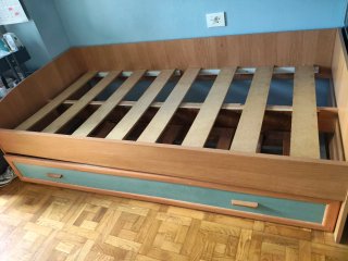 Cama nido de madera
