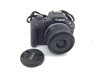 camara digital compacta canon eos r100+rf-s 18-45mm
