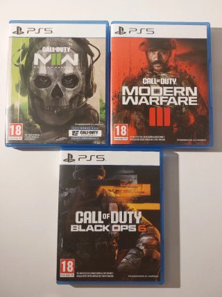 Lote 3 Juegos Call of Duty PS5