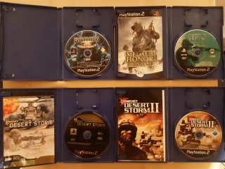 Lotto 4 videogiochi d'azione per PS2