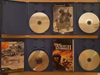 Lotto 4 videogiochi d'azione per PS2