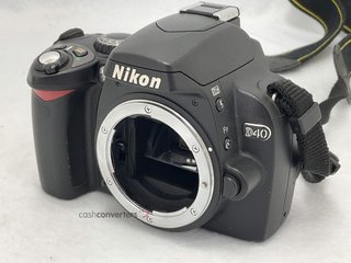 camara digital reflex nikon d40