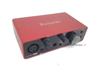 tarjeta sonido focusrite scarlett solo