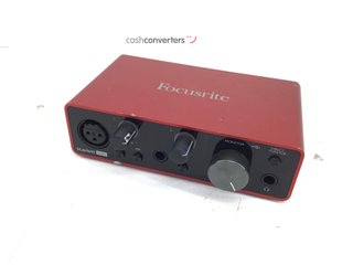 tarjeta sonido focusrite scarlett solo