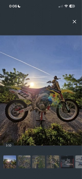 Suzuki Rmz 450 Motocross