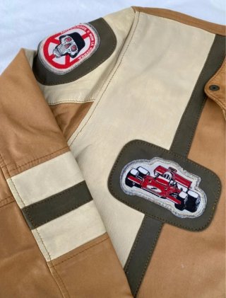 CHAQUETA PRIETO BARCELONA VINTAGE CUERO ORIGINAL