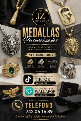 JZ Joyeros Medallas Personalizadas