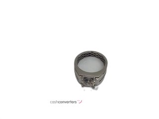 sello oro 18k con diamante de laboratorio