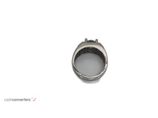 sello oro 18k con diamante de laboratorio