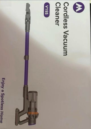 Aspiradora sin cable morada