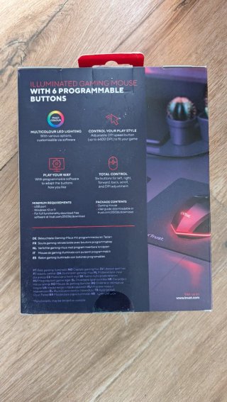 Ratón Gaming Trust Felox 6400 DPI Multicolor