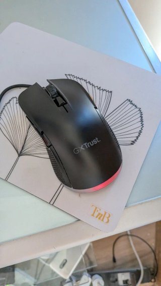 Ratón Gaming GX Trust Ybar 7200 DPI RGB