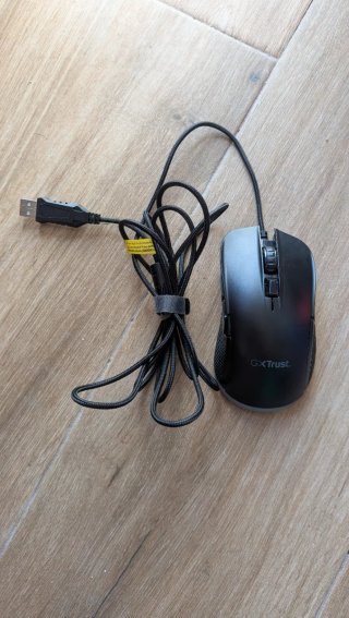 Ratón Gaming GX Trust Ybar 7200 DPI RGB