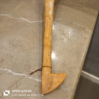 Cucharón de madera artesanal