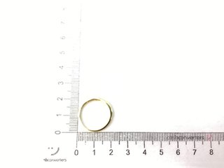 anillo oro 18k con piedra con circonita