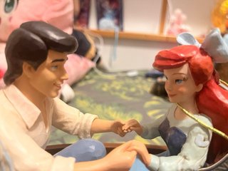 Figura Ariel Eric  Disney traditions . Jim shore