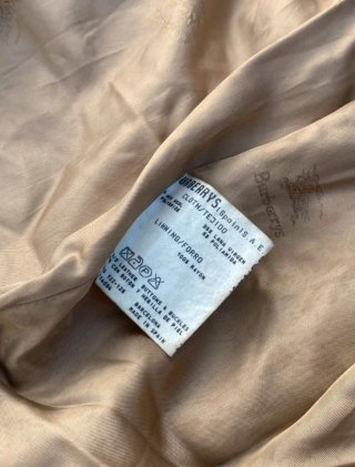 Abrigo Burberry Vintage Original Marrón