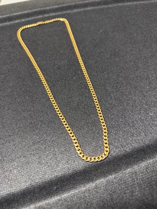 Cadena Oro barbada 18K Italiana Maciza 67.48 Gr