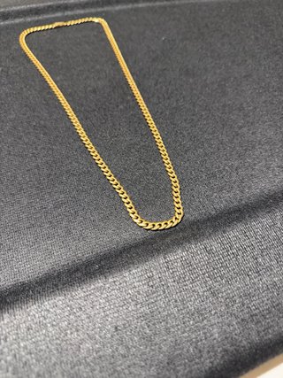 Cadena Oro barbada 18K Italiana Maciza 67.48 Gr