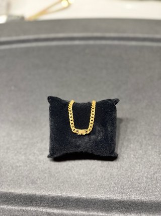 Cadena Oro barbada 18K Italiana Maciza 67.48 Gr
