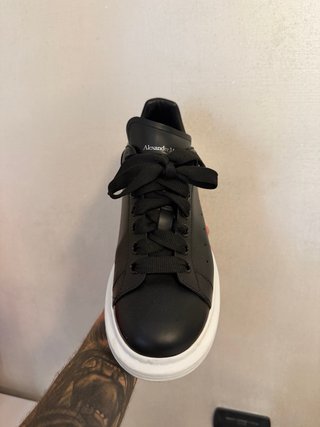 Alexander McQueen Sneakers Nero Argento