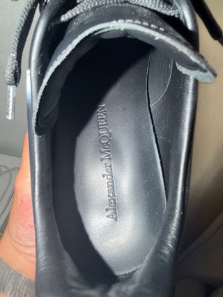 Alexander McQueen Sneakers Nero Argento