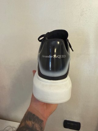 Alexander McQueen Sneakers Nero Argento