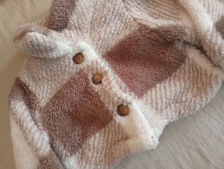 Ropa para bebe suave a cuadros