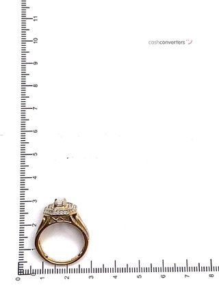 anillo oro 18k con diamante