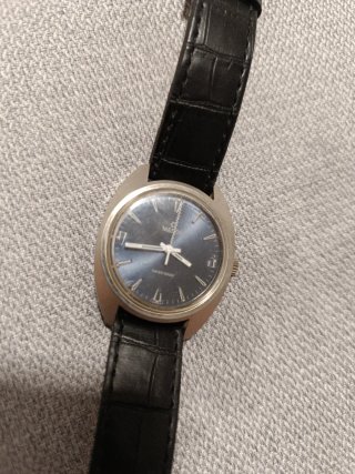 Reloj MASOR Plata y Negro